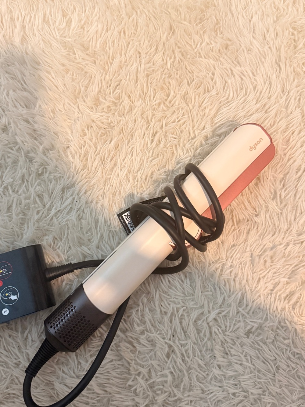 Dyson Hair Tool - Cream and Pink